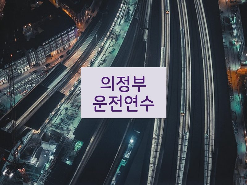 의정부운전연수 후기