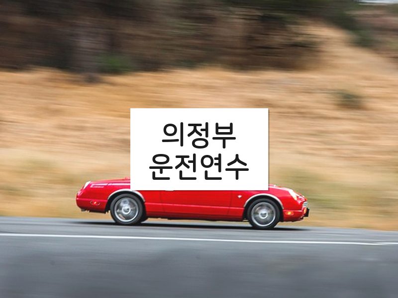 의정부운전연수 후기