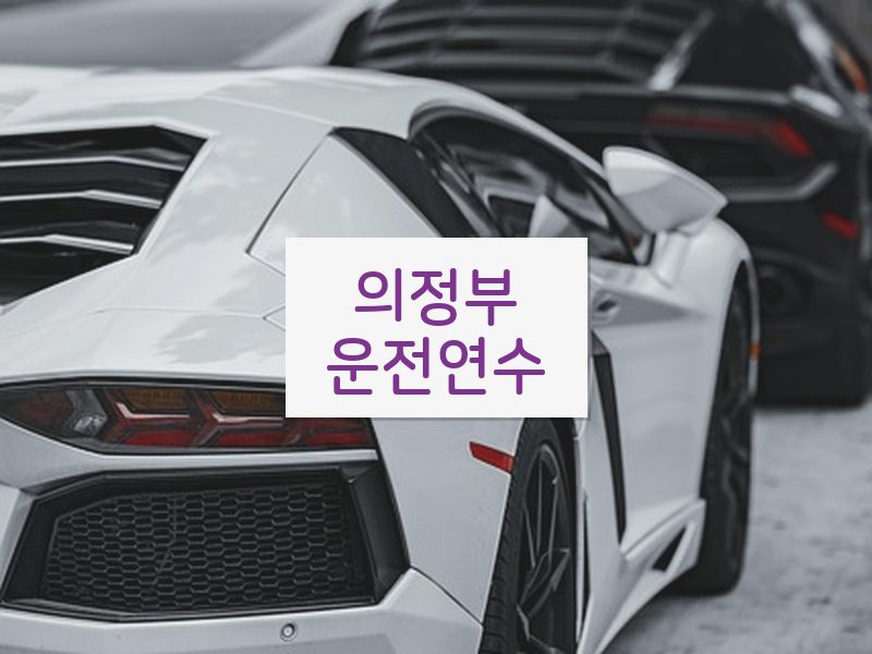 의정부운전연수 후기