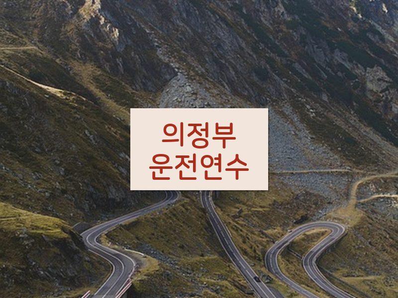 의정부운전연수 후기