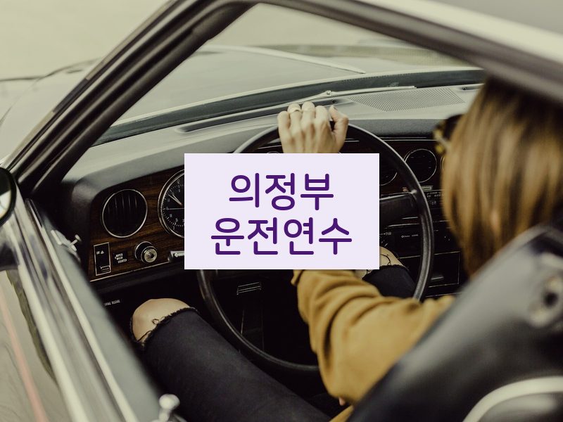 의정부운전연수 후기