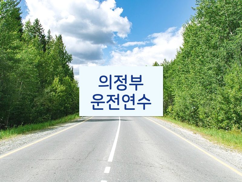 의정부운전연수 후기