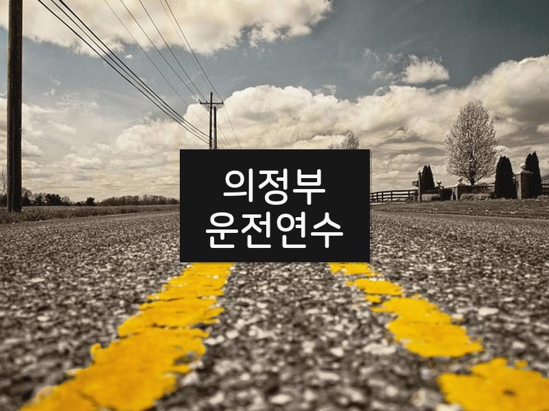 의정부운전연수 후기