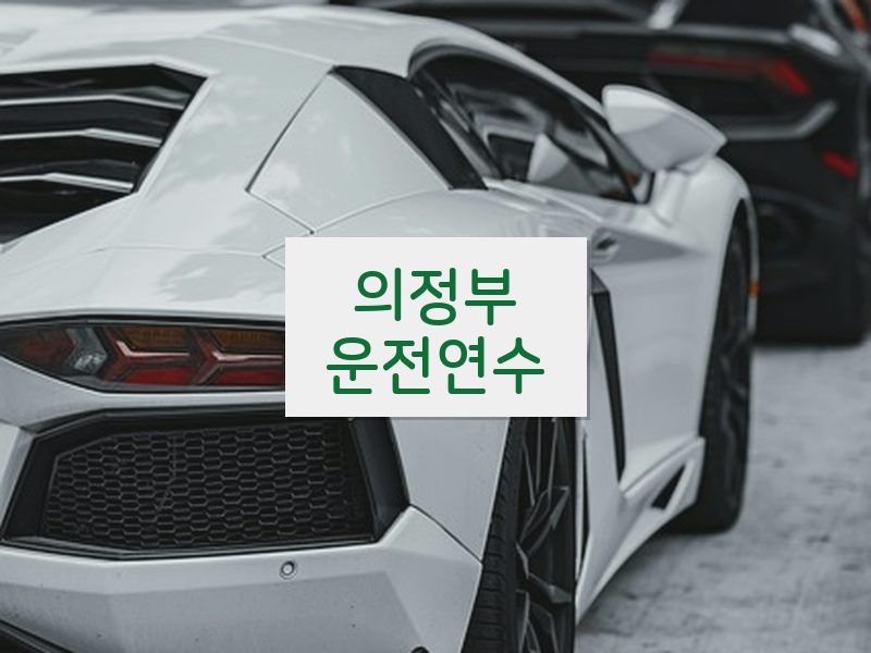 의정부운전연수 후기