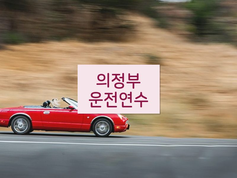 의정부운전연수 후기