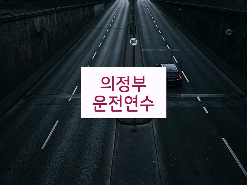 의정부운전연수 후기