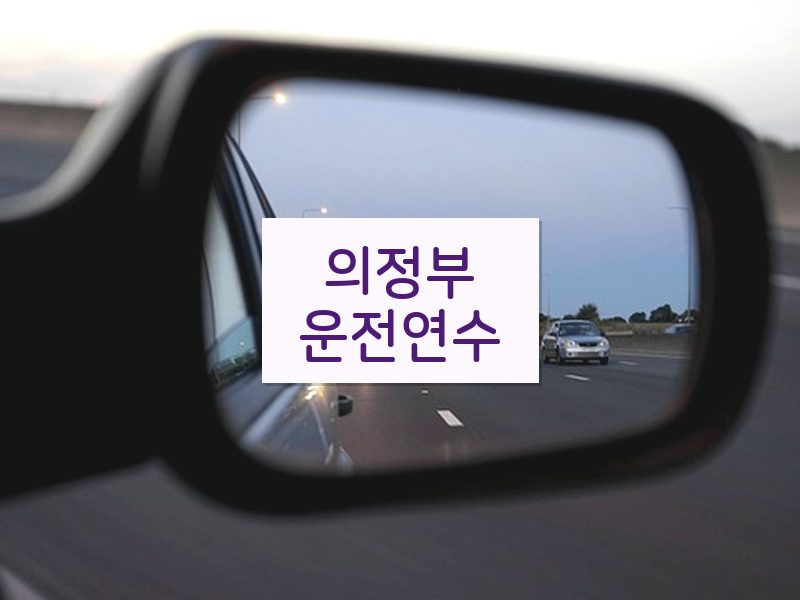 의정부운전연수 후기