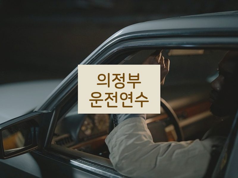 의정부운전연수 후기