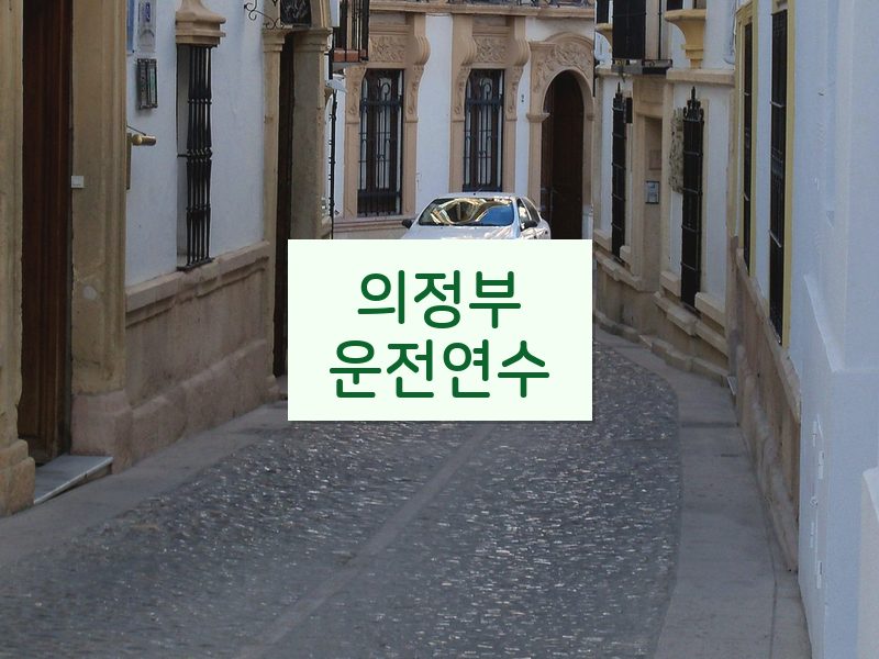 의정부운전연수 후기