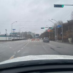 주차장에서 꼬리 자르는 건 완전 미안했어요