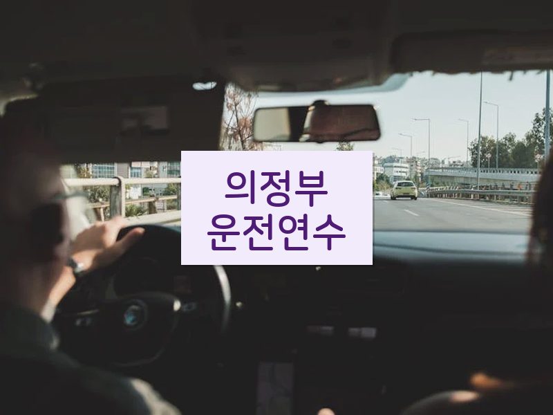 의정부운전연수 후기