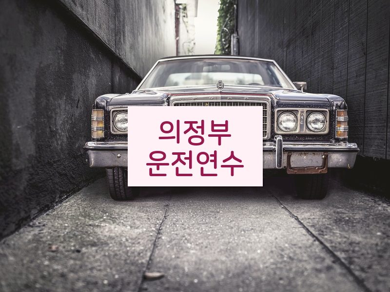 의정부운전연수 후기