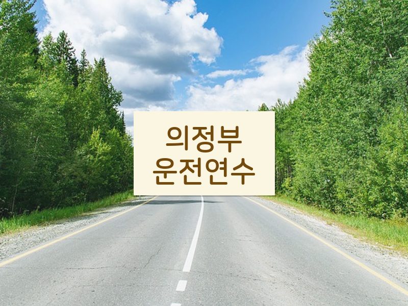 의정부운전연수 후기